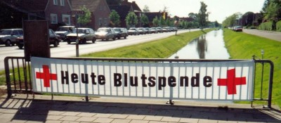 Blutspendebanner